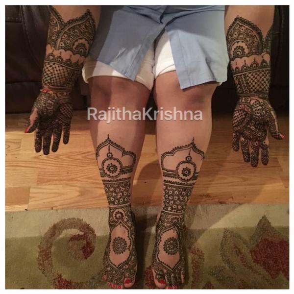 Bridal henna